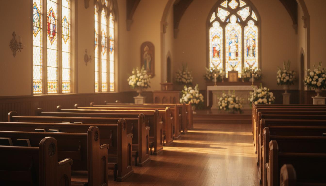 A serene chapel interior